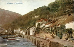 View of Town Postcard