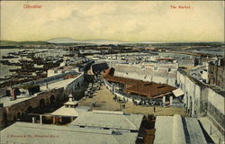 The Market Gibraltar, Gibraltar Spain Postcard Postcard