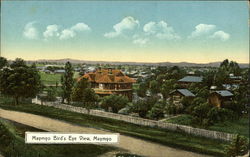 Maymyo Bird's Eye View Pyin U Lwin, Myanmar Southeast Asia Postcard Postcard