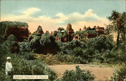 Ruined Pagodas Bagan, Myanmar Southeast Asia Postcard Postcard