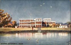 Madras, Government House Postcard