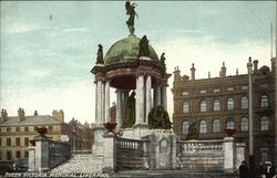 Queen Victoria Memorial Postcard