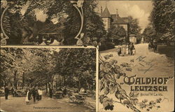 "Waldhof" Leutzsch Postcard