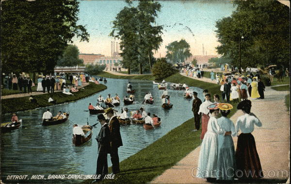 Grand Canal, Belle Isle Detroit Michigan