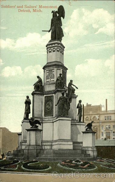 Soldiers' and Sailors' Monument Detroit Michigan