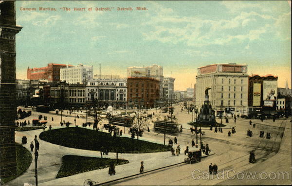 Campus Martius Detroit Michigan