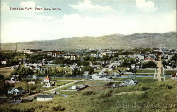 Bird's-Eye View Pocatello Idaho