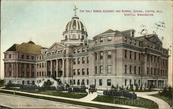 The Holy Names Academy and Normal School, Capitol Hill Seattle Washington