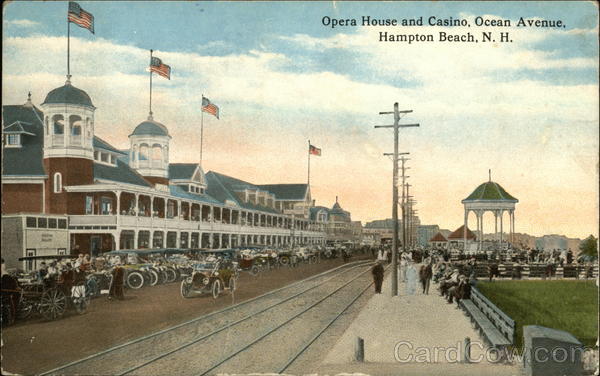 Opera House and Casino, Ocean Avenue Hampton Beach New Hampshire