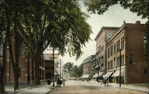 Main Street Leominster Massachusetts