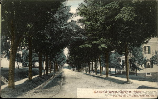 Chestnut Street View Gardner Massachusetts