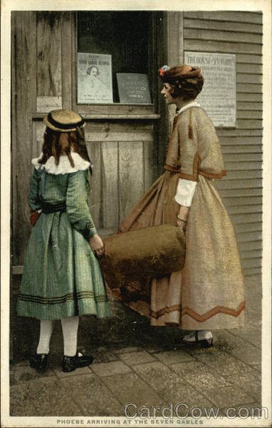 Phoebe Arriving at the Seven Gables Salem Massachusetts