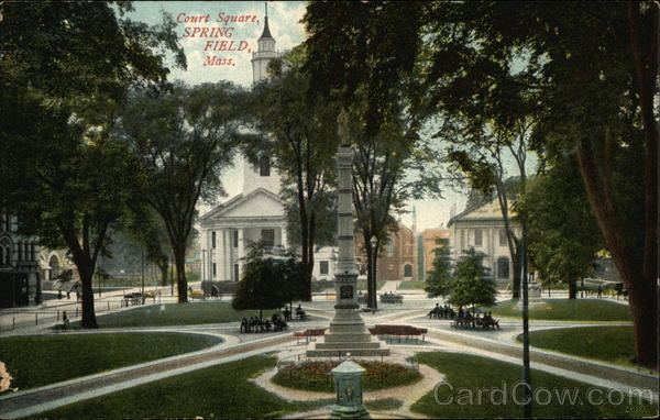 Court Square Springfield Massachusetts