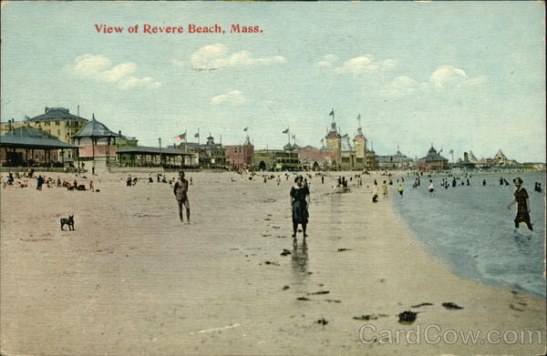 View of Beach Revere Beach Massachusetts
