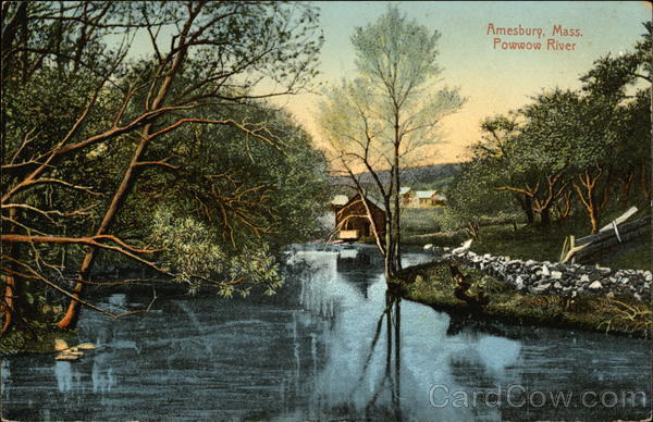 Powwow River Amesbury Massachusetts