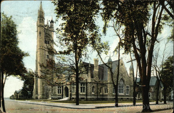 Parish House and Parsonage of Unitarian Memorial Church Fairhaven Massachusetts