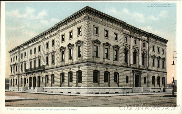 New England Conservatory of Music Boston Massachusetts