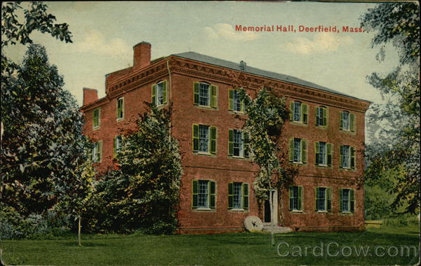 Memorial Hall Deerfield Massachusetts