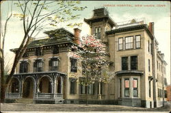 Grace Hospital New Haven, CT Postcard Postcard