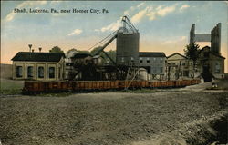 Shaft Near Homer City, Pa Postcard