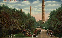 Water Works Park Postcard