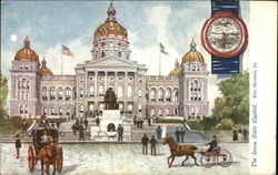 The Iowa State Capitol Des Moines, IA Postcard 