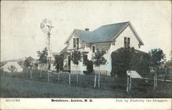 Residence Linton, ND Postcard Postcard