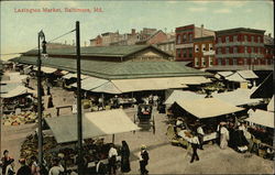 Lexingon Market Baltimore, MD Postcard Postcard