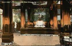 Men's Cafe, The Grunewald Postcard