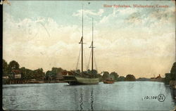 River Sydenham Wallaceburg, Canada Misc. Canada Postcard Postcard