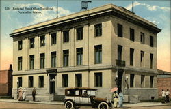 Federal Post Office Building Pocatello, ID Postcard Postcard