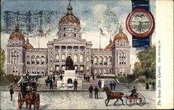 The Iowa STate Capitol Des Moines, IA Postcard Postcard