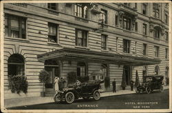 Entrance, Hotel Woodstock, New York Postcard