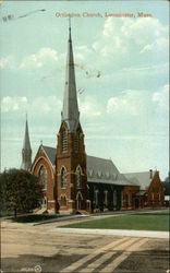 Orthodox Church Leominster, MA Postcard Postcard