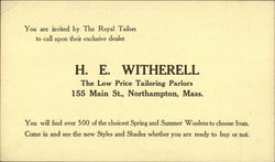 H. E. Witherell H. E. Witherell