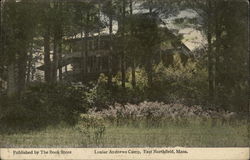 Louise Andrews Camp East Northfield, MA Postcard Postcard