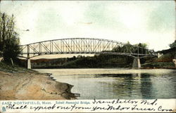 Schell Memorial Bridge East Northfield, MA Postcard Postcard