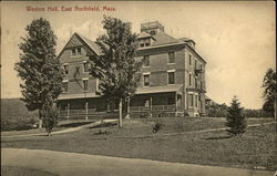 Weston Hall East Northfield, MA Postcard Postcard