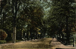 County St., South from Clinton St Postcard