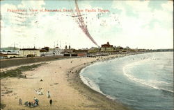 Panoramic View of Nantasket Beach from Pacific House Massachusetts Postcard Postcard