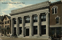 The Gardner Savings Bank Massachusetts Postcard Postcard