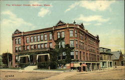 The Windsor House Gardner, MA Postcard Postcard