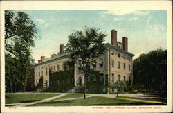 University Hall, Harvard College Postcard