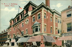 Y.M.C.A. Building Salem, MA Postcard Postcard
