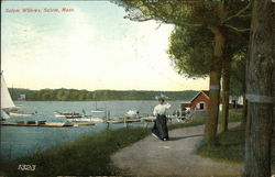 Salem Willows Massachusetts Postcard Postcard