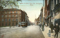 Main St. From Court St Postcard