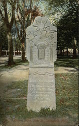 Historic Stone, State St Postcard