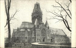 Memorial Hall and Sanders Theatre, Harvard University Postcard