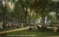 Class Day at Harvard College Postcard