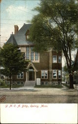 YMCA Bldg, Quincy, Mass Massachusetts Postcard Postcard